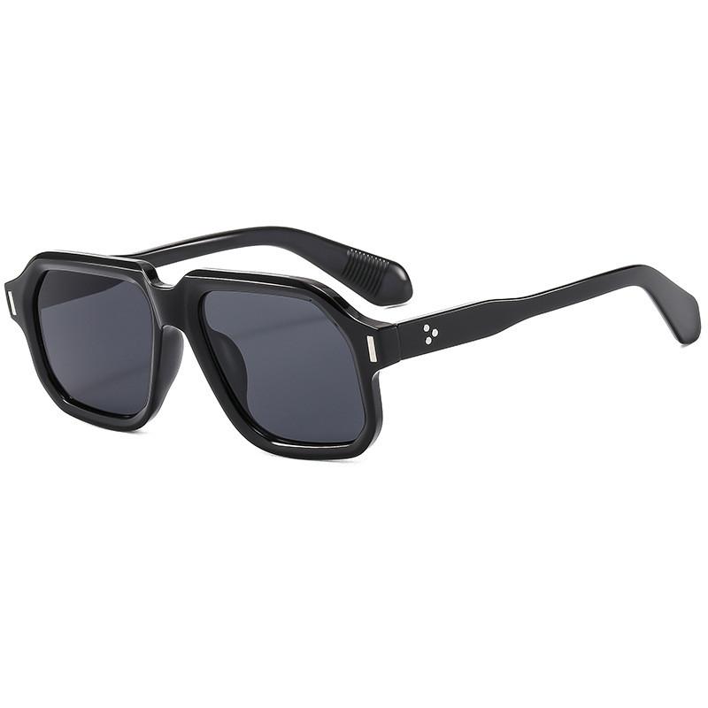 

Geometric Square Sunglasses With Uv400 Protection For Summer Outdoor Parties Style A