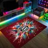 Diseño del Bayern de Múnich Alfombra de Terciopelo de Cristal Acogedora No?Alfombra Estampada Antideslizante Para Dormitorio Sala de Estar Entrada