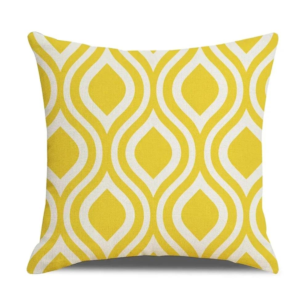 Nordic Geometric Throw Pillow Cover With Short Plush Print Living Room Sofa Decoration Cushion Cover Pillow Covers Decorative