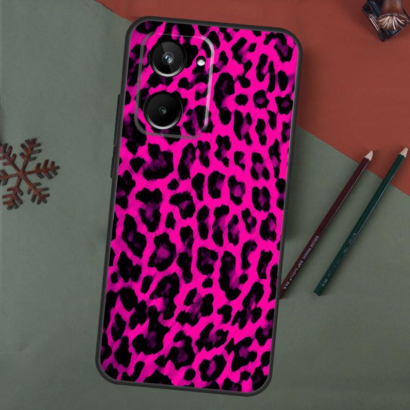 

Leopard Print Case For Realme C67 C51 C75 C63 C61 C65 C55 C53 C35 C71 10 11 12 13 14 Pro Plus GT6 GT7 Pro Realme GT7 Pro
