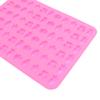 66 Holes Pineapple Candy Fudge Silicone Mold Mini Chocolate Ice Cube Tray Fruit Non-Stick Soft Jelly Mold