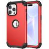 For Iphone 16 15 14 13 12 11 Pro Max Mini XS XR MAX Case Full-Body Cover 3 In 1 Hybrid Hard PC Silicone Heavy Duty Rugged Bumper
