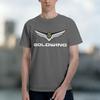 Logo Goldwing   Modello Nuovo T-shirt a Maniche Corte Girocollo Unisex Classico Casual Molteplici Colori e Taglie per l'Uso Quotidiano Al