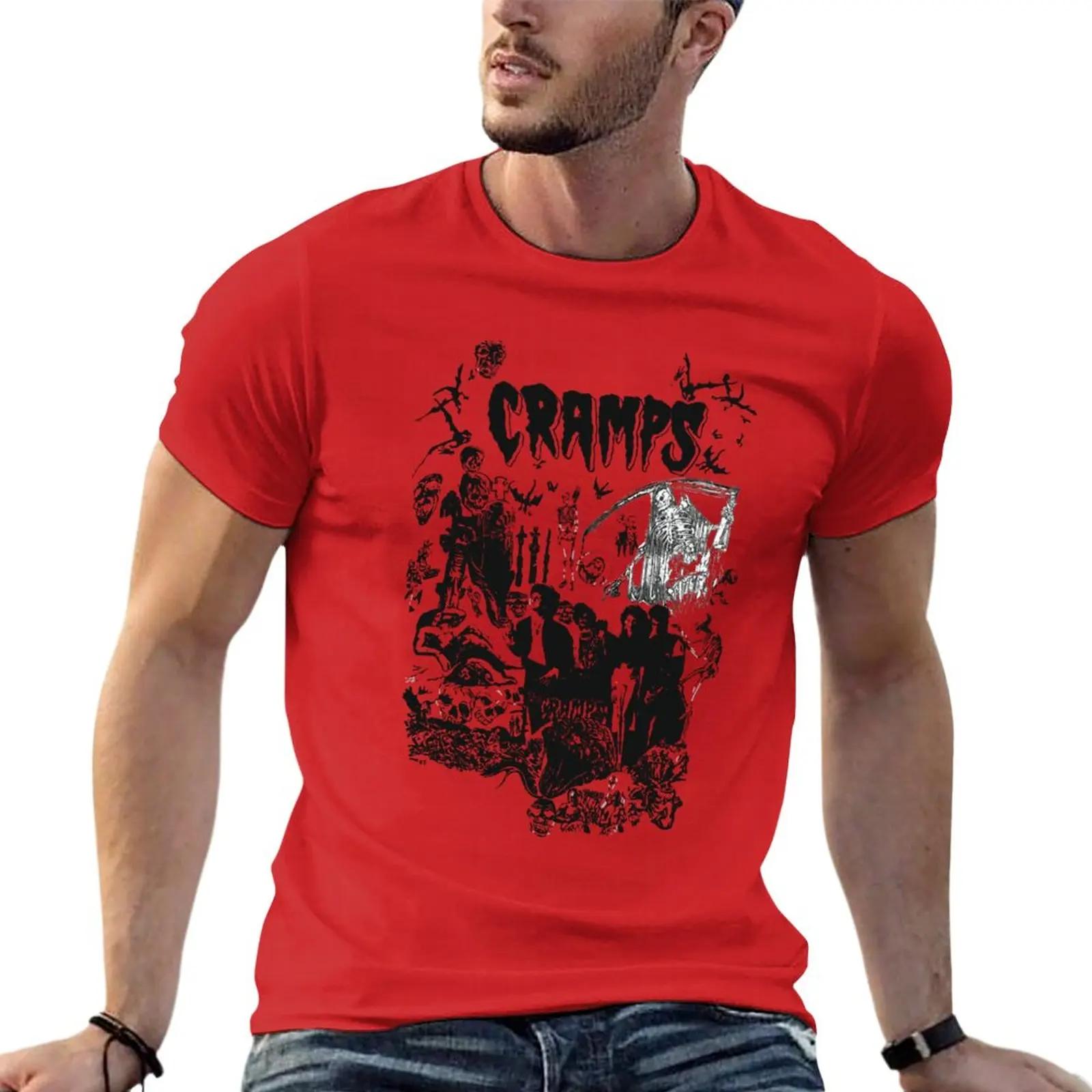 

New Vintage 80s THE CRAMPS Punk Rock Psychobilly Tour Concert Promo TShirt vintage t shirt tees men clothes S