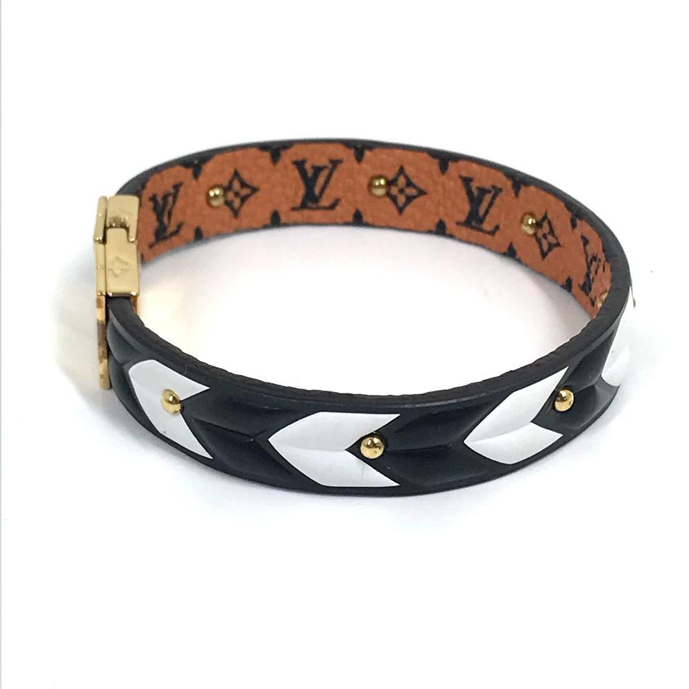 Louis Vuitton M6774F Monogram Bracelet LV Crafty Reversible Accessories Bracelet