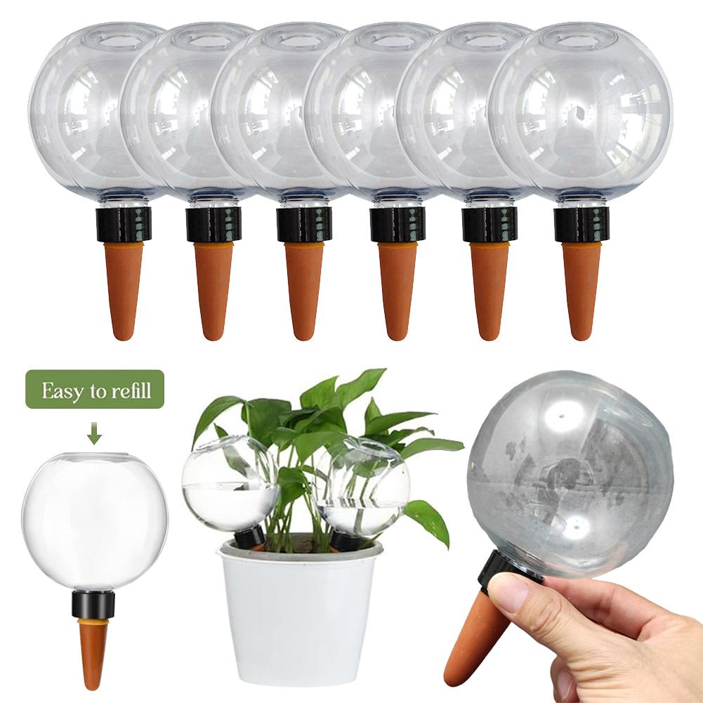 Automatic Drip Irrigation System Self Watering Plant Spikes Device 500ML Globes Shape Plant Watering Globes for Potted Plants