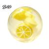 Portable Stress Relievers Shapeable Pearlescent Ball Fidget Toy, Anxiety Relief Clear Squeeze Fake Fruit Inside Toy for Kids Adults Hand Therapy Balls