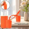 1Pcs Home Decoration Rotating Decompression Vase Creative Rotatable Dustproof Desktop Ornament Safe Material Household