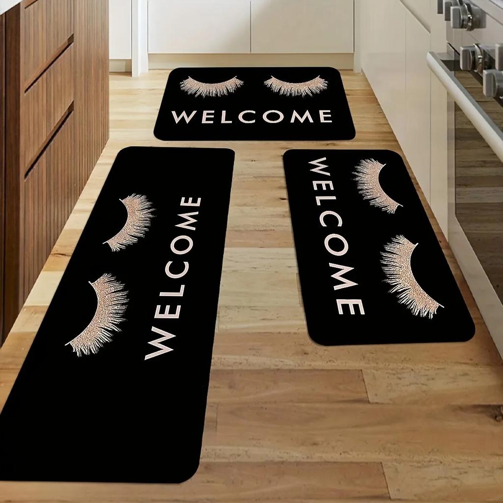 1PC Vegetables pattern Kitchen Rugs Non-Slip Door Mats Pop design Living room Rugs Bath Mat Carpet for Home Sink Laundry Decor