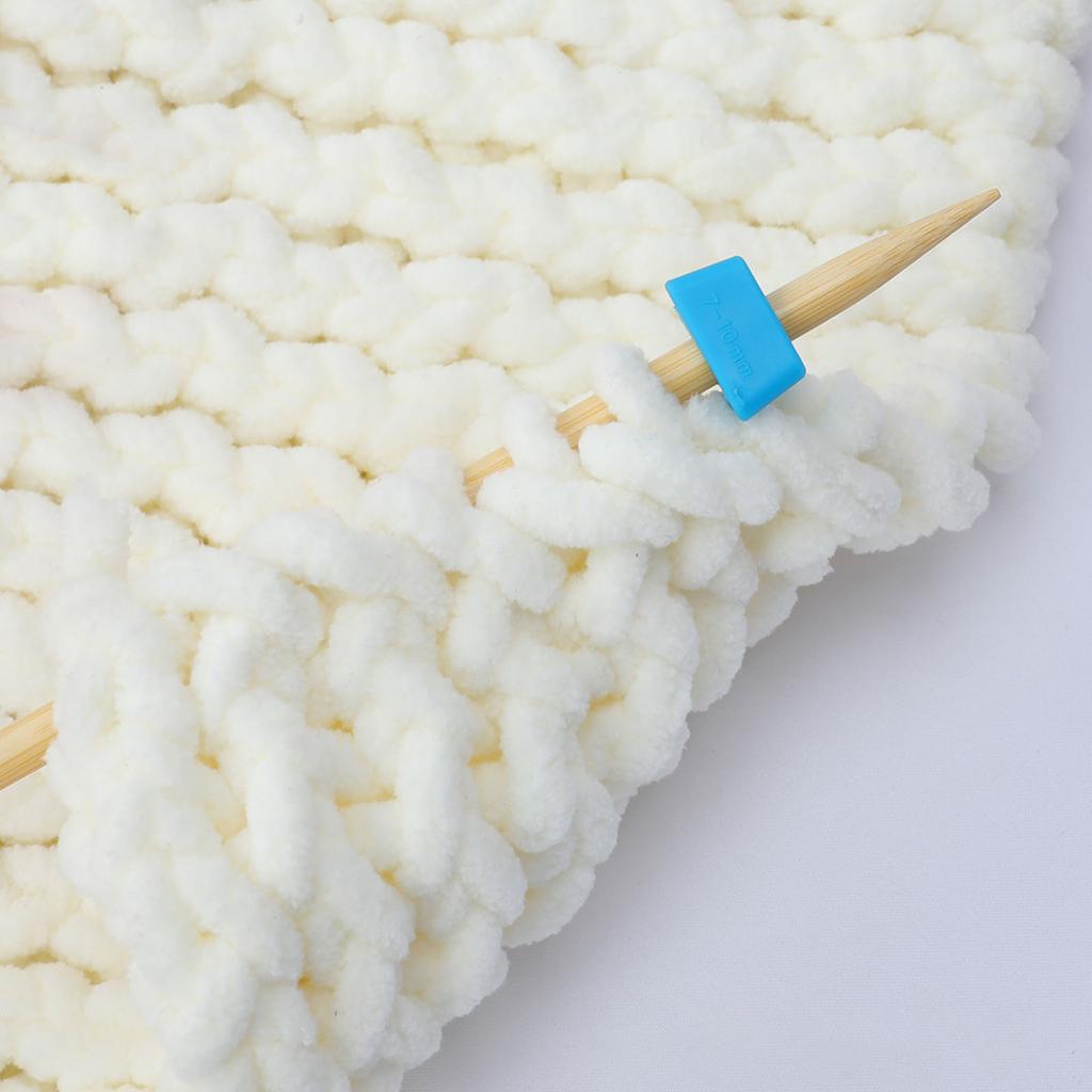 18Pcs Knitting Needle Point Protectors Triangular Shape Knitting Needle Stoppers Slip Resistant Crochet Hook Tip Covers