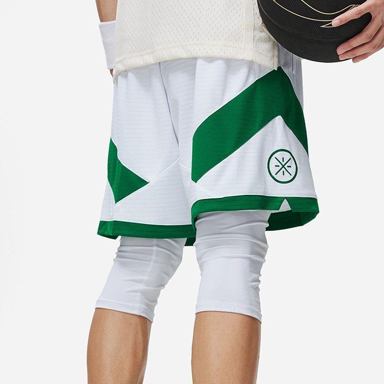 Li Ning Sports Shorts Men's Standard White AAPT013-2