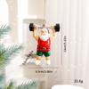 2025 New Christmas Ornaments Set Santa Claus & Novelty Ball Hanging Pendants for Xmas Tree Decor Home Party Decoration