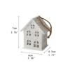 Christmas House Ornament Holiday Decoration Christmas Tree Decor Wood for Indoors Walls Window Living Rooms Shopping Mall