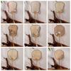 DIY Calligraphy Vintage  Group Fan Elegant Design Hand Fan Xuan Paper Fan  Home Decoration