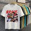 New KaUnisex Rider Film and Television Japanese Animation Peripheral Short Sleeve TShirt Loose Fashion Summer Boys Pure Clothes