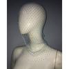 Meier Rhinestone Fishnet Headband - Trendy Holiday Carnival Sparkling Diamond Face Mask - Performance Hat