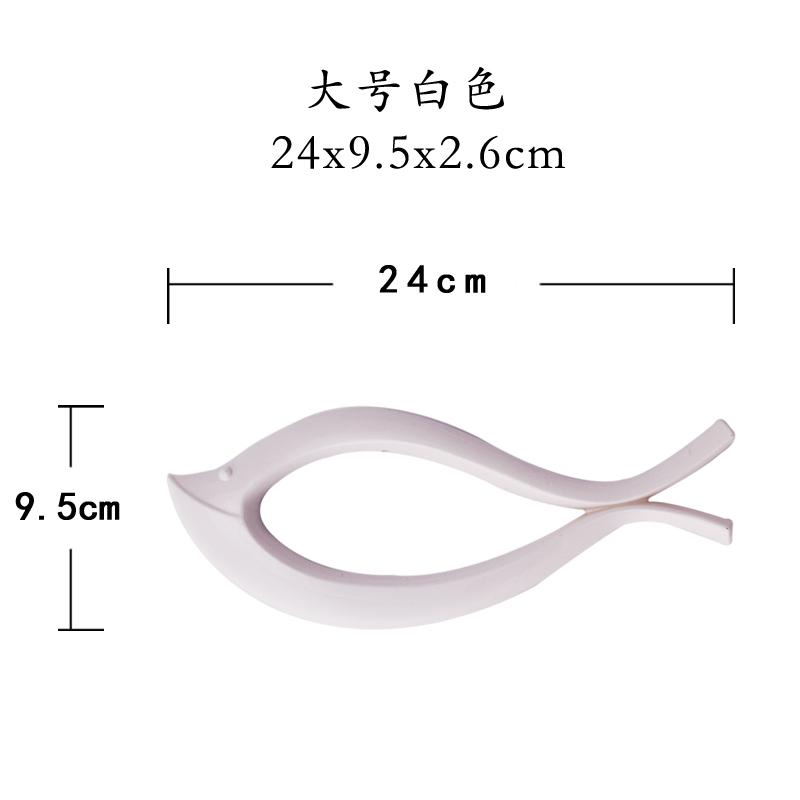 Creative Abstract Fish-shaped Wall Hangings Electroplated Plastic Living Room Wall Decorations Background Wall Hangings