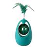 Cat Toys with Natural Catnip Plastic Interactive Cat Toy Teeth-Cleaning and Dental Care Wobble Toy for Indoor Cats, Self-Play