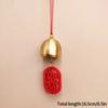 Mini Brass Wind Chimes Outdoor Door Bell Door Window Wall Hanging Bell Japanese Room Decoration Pendant Garden Decor Outdoor