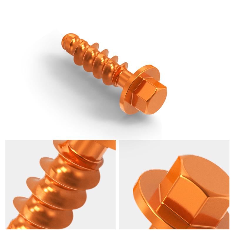 NICECNC For KTM EXC 300 2004-2022 10PCS Tapping Screw Bolt Set For KTM EXC-F 350 SXF 450 XCW TPi Husqvarna TE 300 GasGas EC 300