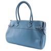 HERMES Atlas 42 Tote Bag Boston bag Blue gene SilverHardware Taurillon Clemence unisex Used