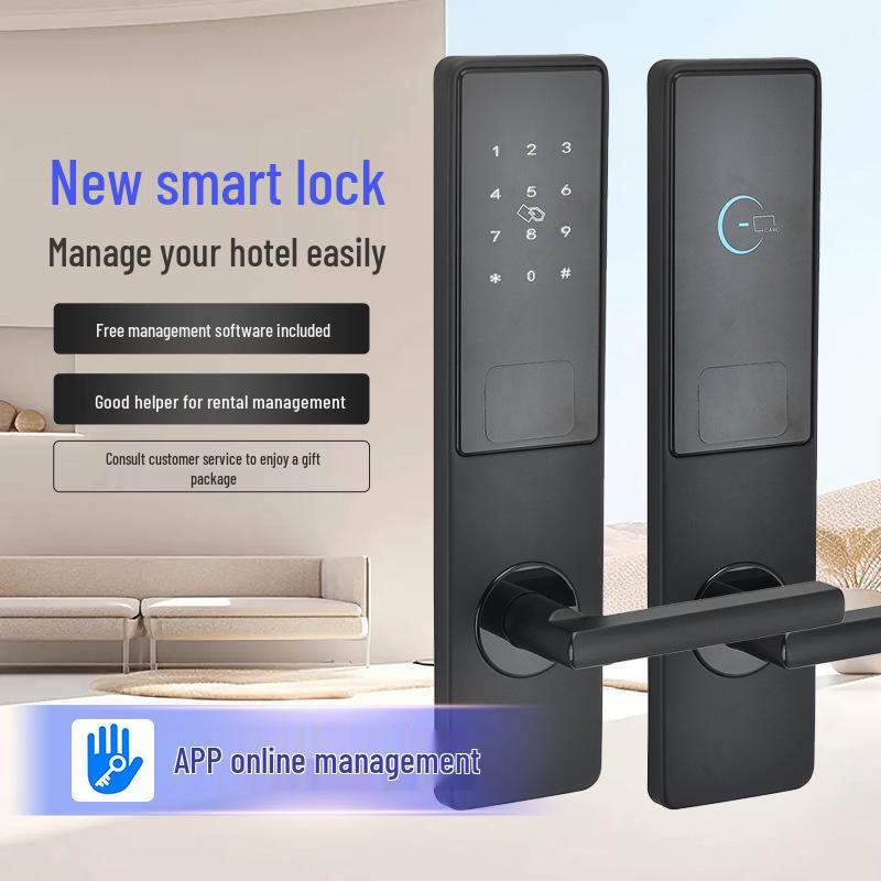 Hotel & Apartment Smart Lock with Remote & Card Access