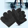 1 Pair Gym Gloves Sweat-absorbing Breathable Anti-slip Men Women Weight Lifting Training Fitness Four-finger Gloves Hand Guard Protector