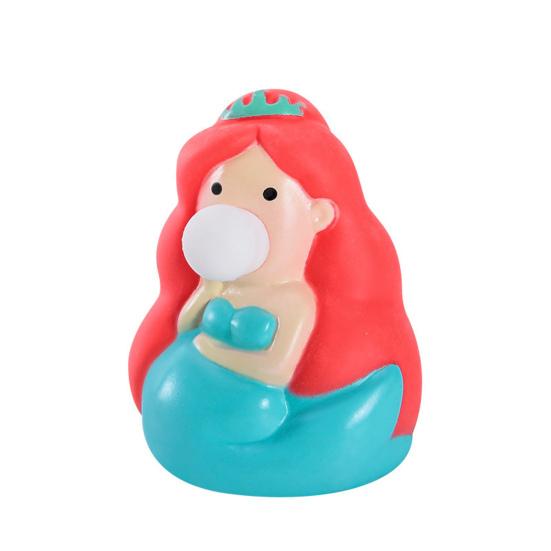 Interesting Squishes Relieve Boredom Soft TPR Squeeze Bubble Mermaid Children Sensory Toy Party Favor