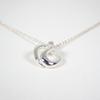 [Used] TIFFANY/Tiffany 925 Open Wave Pendant/Necklace/j9-1