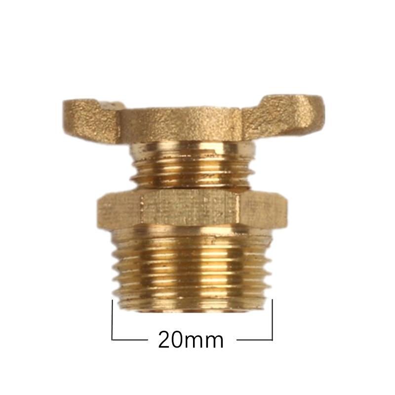 1/4 3/8 1/2 Mosiężny zawór spustowy Zawór spustowy sprężarki powietrza do zbiornika sprężarki powietrza Część zamienna
