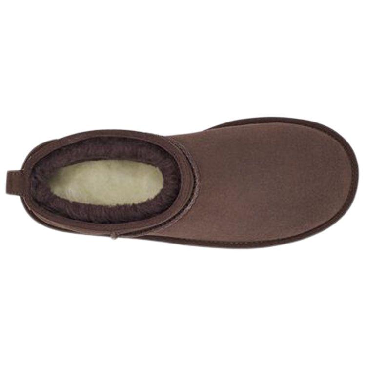 UGG  Classic Ultra Mini Platform Boot Burnt Cedar Women Sneakers Brown 1135092-BCDR
