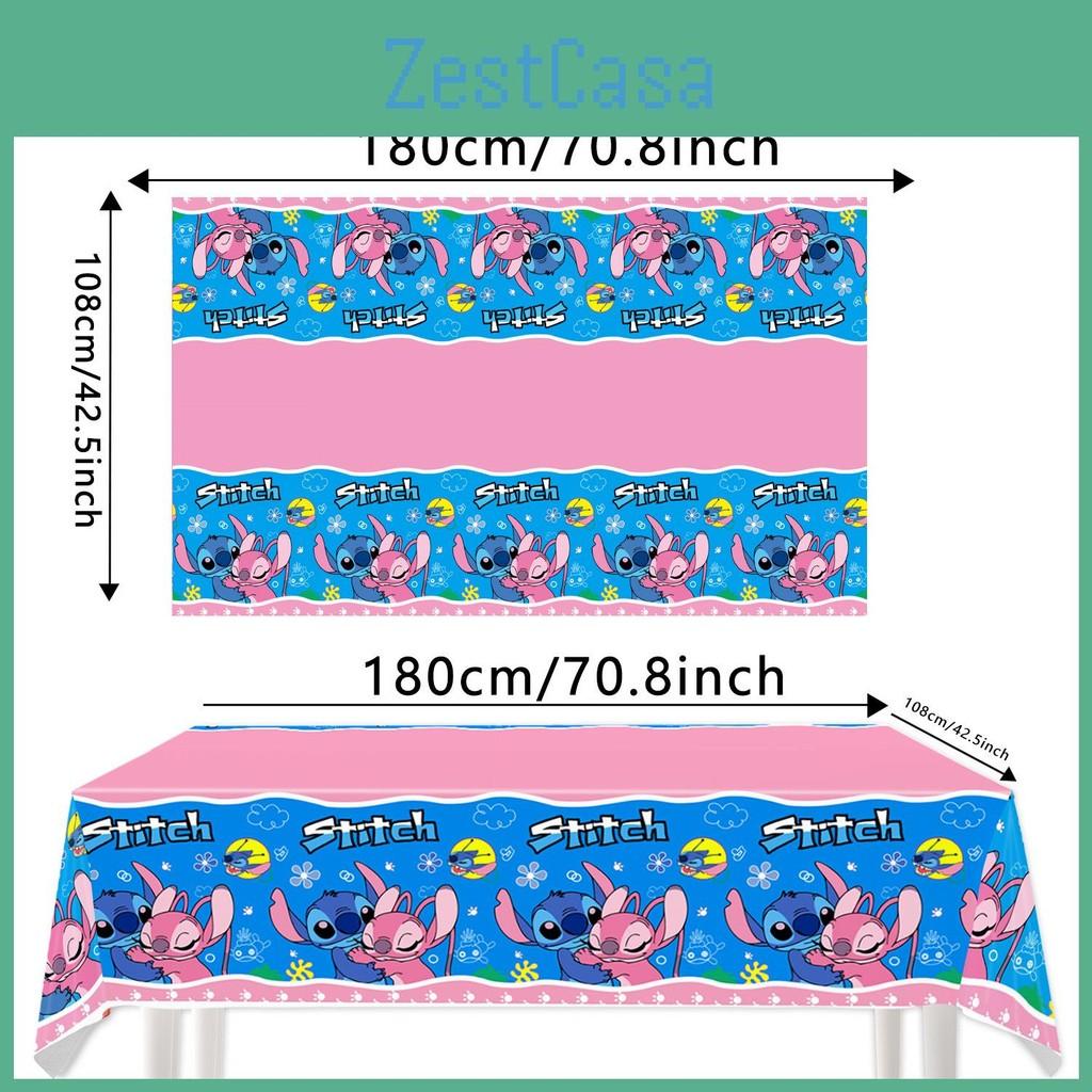 Tablecloth Party Stitch With Waterresistant Material For Kids Birthday Decor