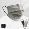 50 stk 3/4 lags maske ansiktsmasker smelteblåst stoff engangs sikkerhet støvbeskyttende masker voksne ikke-vevd øreløkke masque