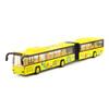 Alloy Double Jointed Bus Model Toy Sound Light Children Play Festival Gifts