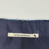 Mina Perhonen Blue Tartan Silk Skirt Skirt Not Written blueUsed