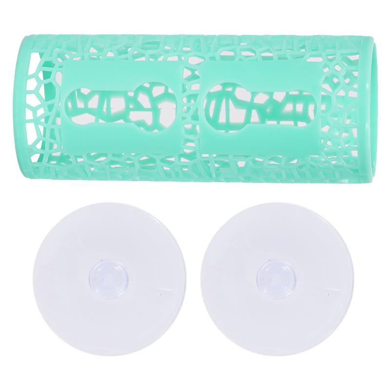 Bettafisch Versteck Höhle Tunnel Hohl Betta Hängematte Fischversteck Ruhe-Röhre mit Saugnapf Aquarium Fischbecken Dekorationen