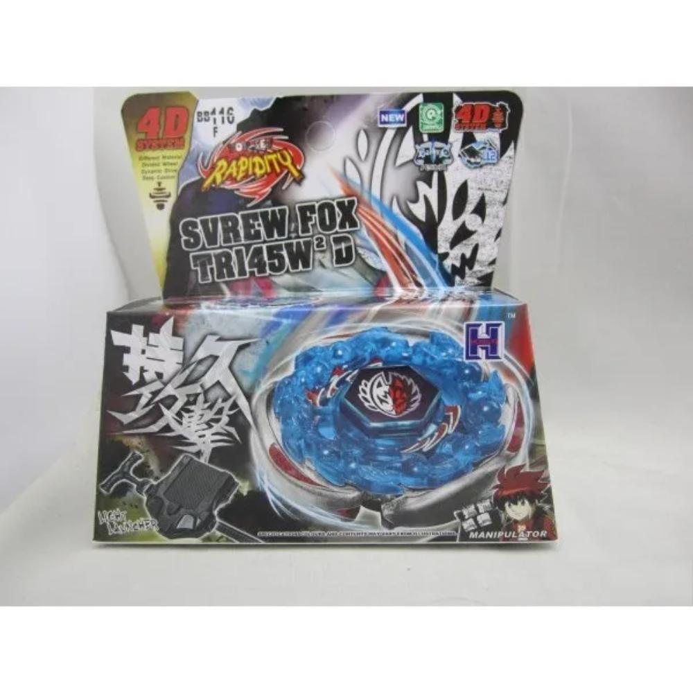 Takara Tomy 4D Metal Fusion Spinning Top Set With Launcher, Battling Gyro Toy, Interactive Gift (Random Parts)