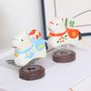Cartoon Resin Cartoon Horse Statue Handcrafted Rocking Horse Figurine  Home Decoration