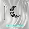 Rust Resistant Arabic Calligraphy Moon Star Wall Art Islamic Home Decor Ramadan Gift