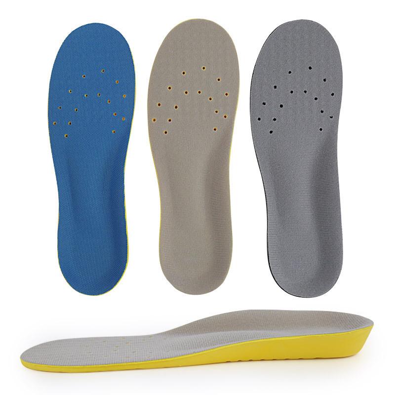 Unisex Shock-Absorbing Basketball Insoles: Thick, Slow Rebound, Soft, Sweat-Wicking.