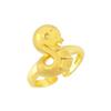 Tiny   Co 24k Gold CoCo 1.875g Smile Snake Ring