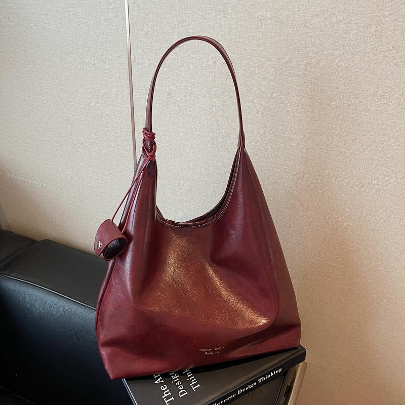 Autumn women's bag retro tote bag lazy style shoulder bag new commuter fashion niche armpit bag