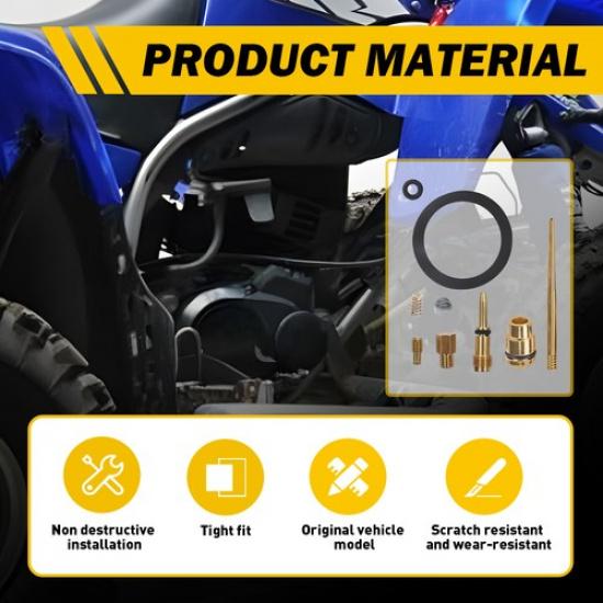 Fit Blaster Yamaha YFS 200 Carburetor Carb Rebuild Repair Kit 1988-2006 1989