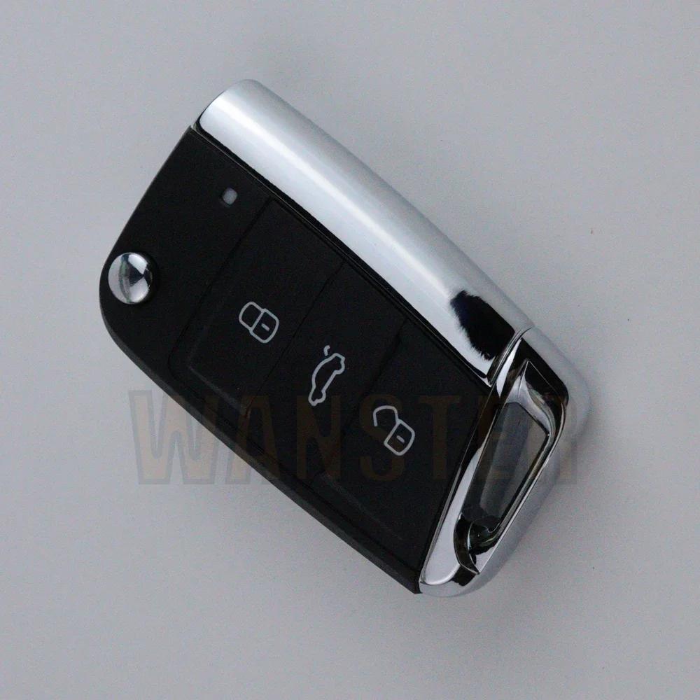 For Volkswagen Vw Golf 7 4 5 Mk7 Mk4 6 Tiguan Gti For Skoda Octavia A7 For Seat Leon Ibiza Altea Car Key Fob Case Shell Housing