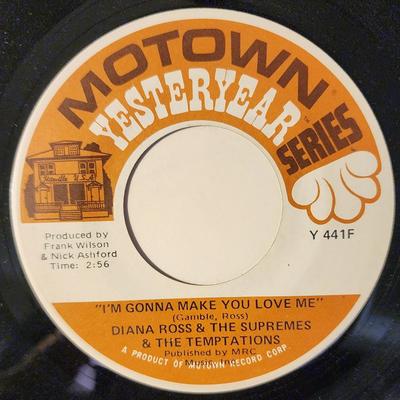 7inch Record DIANA ROSS - I'm Gonna Make You Love Me Y441F Motown Yesterye US Soul/Funk Used