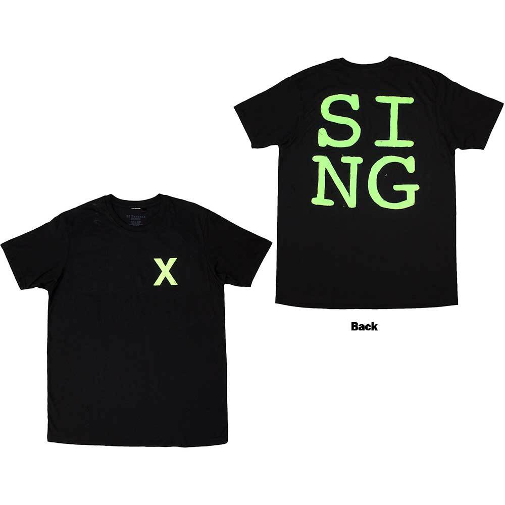 Ed Sheeran Multiply PocketSing T-Shirt Black New Unisex T-Shirt XXL
