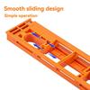 B97A-Hinge Slotting Mold Adjustable Hinge Hole Opener Installation Positioning Tool For Wooden Doors Woodworking
