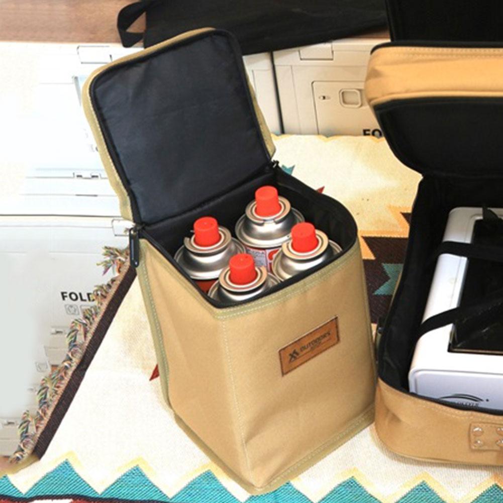 Camping Stove Storage Case Multipurpose BBQ Tool Box Wear Resistant Large Capacity Outdoor Utensils Storage