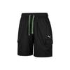 New PUMA SS23 Sports Shorts Unisex Black 539986-01