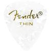 Fender [8 Color Assortment] 8-Piece Set (1 of Each Color) Teardrop Thin Guitar Picks